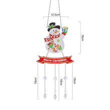 Load image into Gallery viewer, DIY Crystal Prism Teardrop Pendant Diamond Painting Kit Wind Chime
