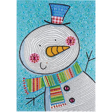 Load image into Gallery viewer, Diamond Painting - Full Crystal Rhinestone - Coon Snowman (30*40cm)
