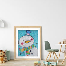 Load image into Gallery viewer, Diamond Painting - Full Crystal Rhinestone - Coon Snowman (30*40cm)
