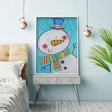 Load image into Gallery viewer, Diamond Painting - Full Crystal Rhinestone - Coon Snowman (30*40cm)
