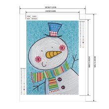 Load image into Gallery viewer, Diamond Painting - Full Crystal Rhinestone - Coon Snowman (30*40cm)
