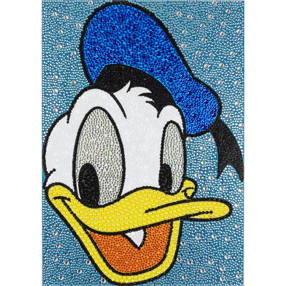 Diamond Painting - Full Crystal Rhinestone - Coon Duck (30*40cm)