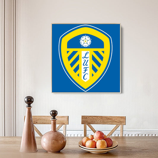 Diamond Painting - Full Round - Leeds United Logo (30*30cm)