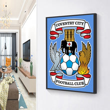 Load image into Gallery viewer, Diamond Painting - Full Round - Coventry Team Badge (30*40cm)
