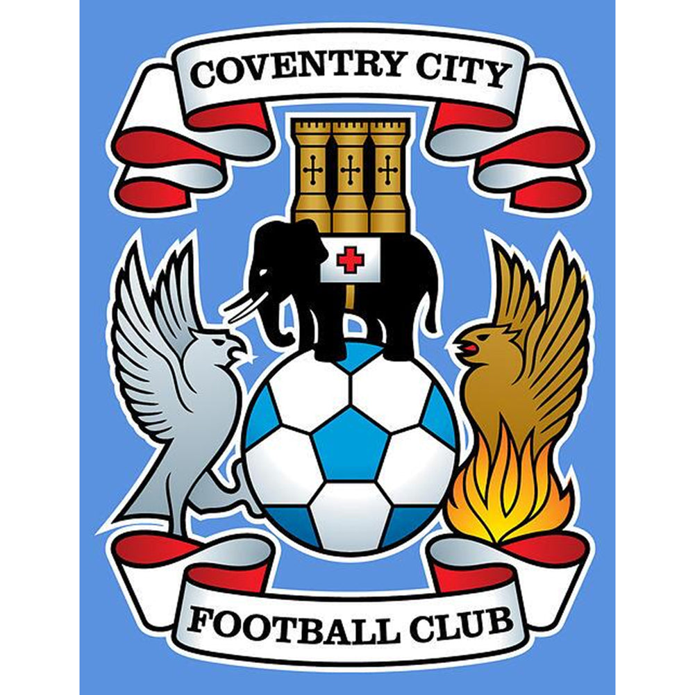 Diamond Painting - Full Round - Coventry Team Badge (30*40cm)