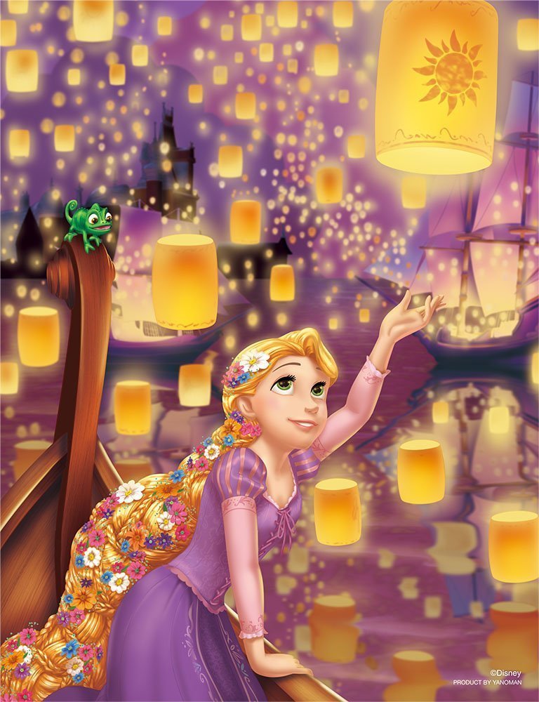 Diamond Painting - Full Round - Disney Princess Snow White Rapunzel (30*40CM)