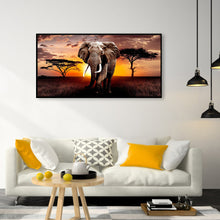 Load image into Gallery viewer, Diamond Painting - Full Round - Elephant (80*40cm)
