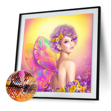 Load image into Gallery viewer, Diamond Painting - Partial Special Shaped - Girl (30*30cm)
