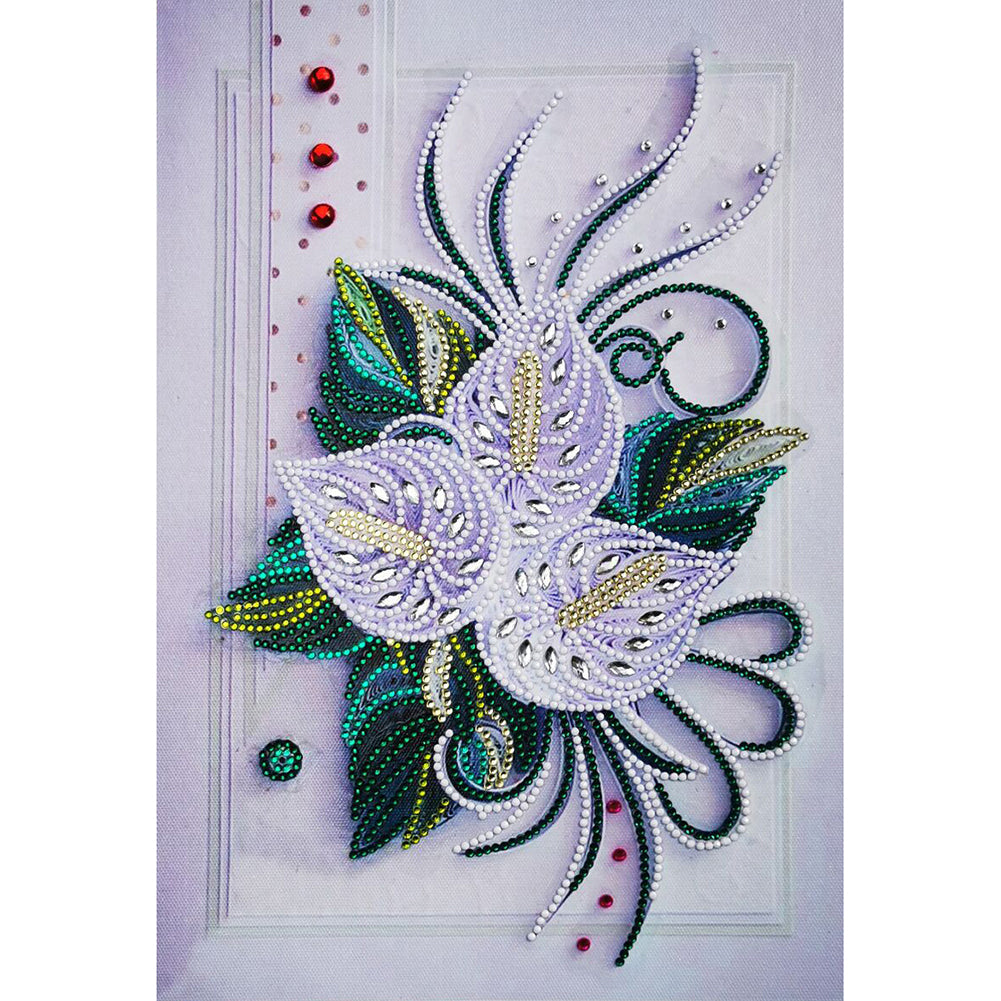 Diamond Painting - Full Crystal Rhinestone - Flowers And Plants (30*40cm)