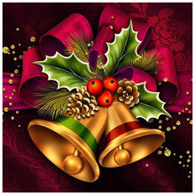 Load image into Gallery viewer, Diamond Painting - Full Round - Christmas Bell (30*30cm)
