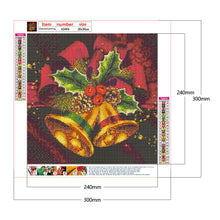 Load image into Gallery viewer, Diamond Painting - Full Round - Christmas Bell (30*30cm)
