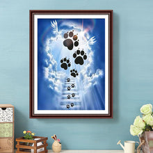 Load image into Gallery viewer, Diamond Painting - Full Round - Dog Foots Cloud (30*40cm)
