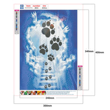 Load image into Gallery viewer, Diamond Painting - Full Round - Dog Foots Cloud (30*40cm)
