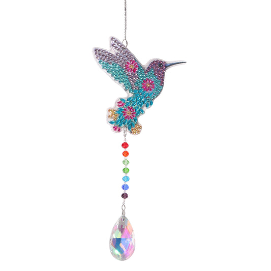 Diamond Painting Wind Chime DIY Crystal Dream Light Catcher Pendant