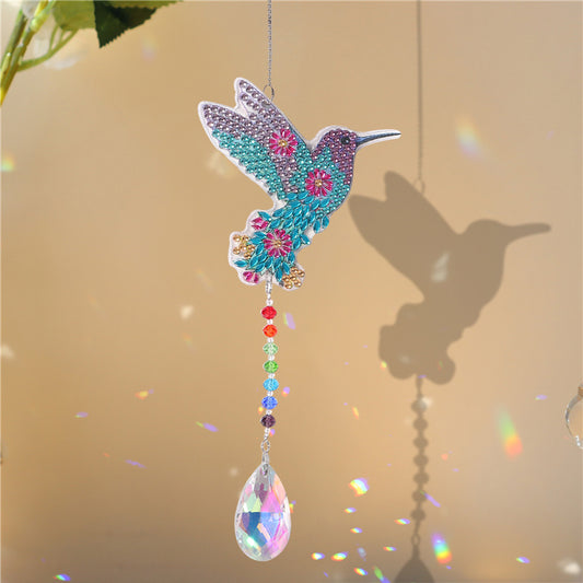Diamond Painting Wind Chime DIY Crystal Dream Light Catcher Pendant