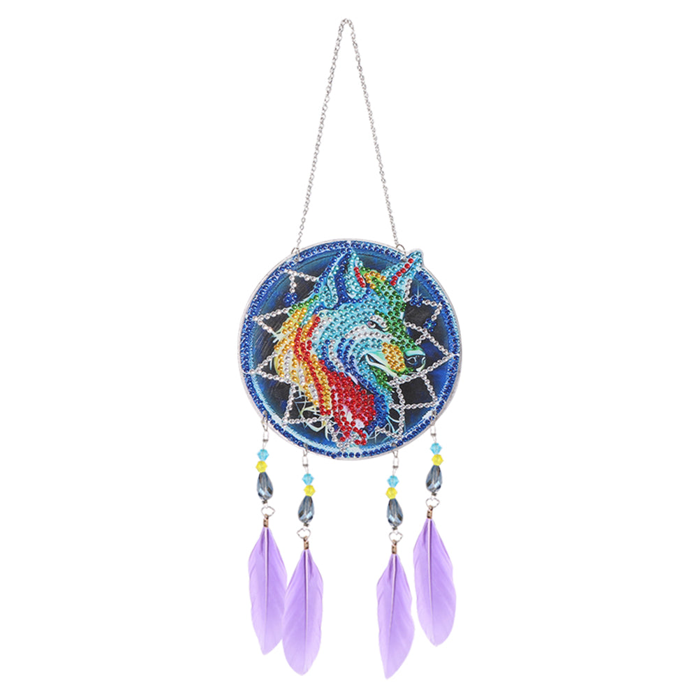 Diamond Painting Dream Light Catcher Wind Chime Crystal Pendant