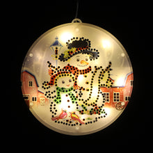Load image into Gallery viewer, Christmas LED Hanging Lights DIY Double Sided Diamond Painting Kit
