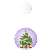 Load image into Gallery viewer, Christmas LED Hanging Lights DIY Double Sided Diamond Painting Kit
