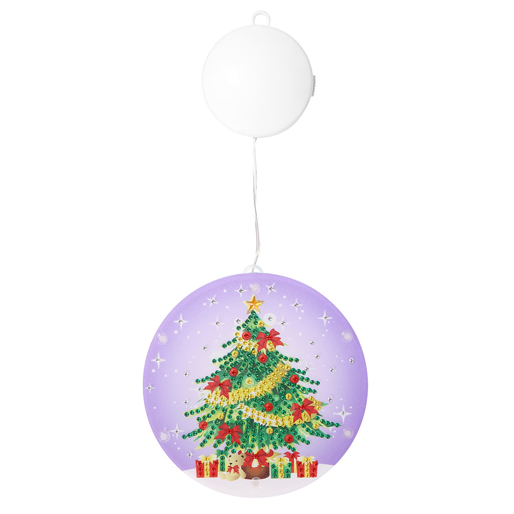 Christmas LED Hanging Lights DIY Double Sided Diamond Painting Kit