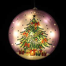 Load image into Gallery viewer, Christmas LED Hanging Lights DIY Double Sided Diamond Painting Kit
