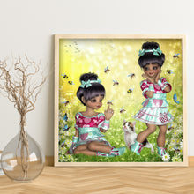 Load image into Gallery viewer, Diamond Painting - Full Round - Big Eye Doll (40*40cm)

