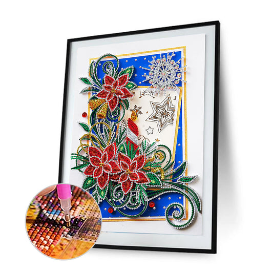 Diamond Painting - Partial Crystal Rhinestone - Christmas (30*40cm)