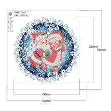 Load image into Gallery viewer, Diamond Painting - Partial Crystal Rhinestone - Christmas (30*30cm)
