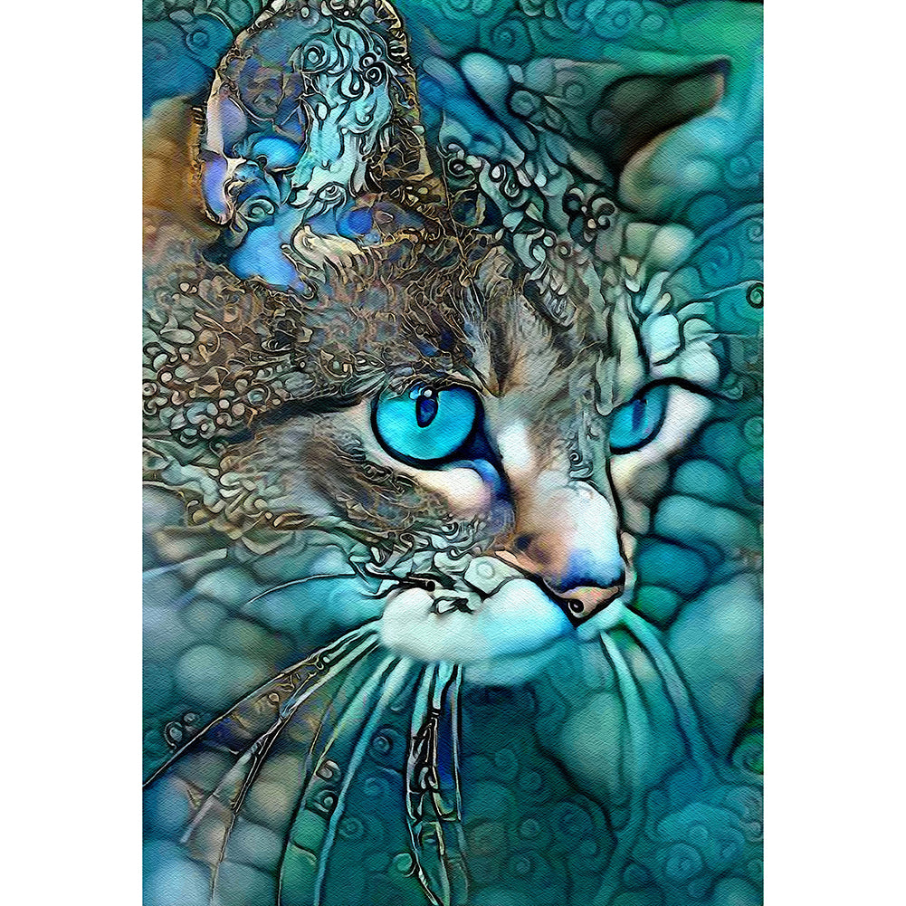 Diamond Painting - Full Round - Cat (30*40cm)