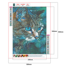 Load image into Gallery viewer, Diamond Painting - Full Round - Cat (30*40cm)
