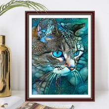 Load image into Gallery viewer, Diamond Painting - Full Round - Cat (30*40cm)

