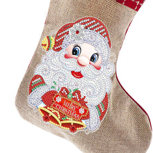 Load image into Gallery viewer, Diamond Painting Christmas Stockings DIY Xmas Mosaic Making Kit
