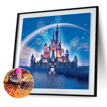Load image into Gallery viewer, Diamond Painting - Full Round - Castle fireworks (40*40cm)
