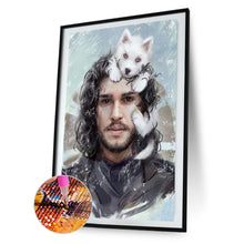Load image into Gallery viewer, Diamond Painting - Full Round - Game of Thrones characters (40*60cm)
