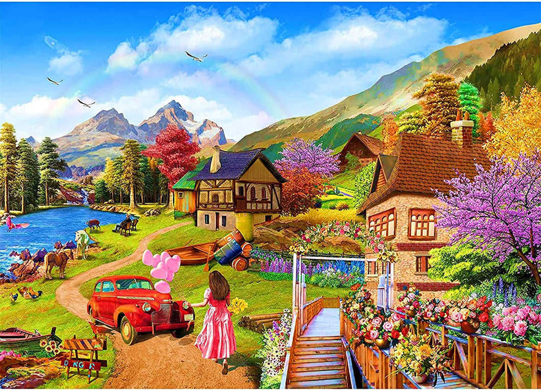 AB Diamond Painting - Full Round - Landscape (50*70cm)