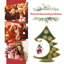 Load image into Gallery viewer, Luminous Christmas Tree DIY Special Shaped Diamond Painting Ornaments Kit
