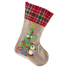 Load image into Gallery viewer, 2 x Diamond Painting Christmas Stockings DIY Xmas Mosaic Making Kit
