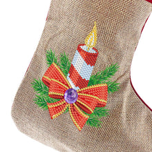 Load image into Gallery viewer, 2 x Diamond Painting Christmas Stockings DIY Xmas Mosaic Making Kit
