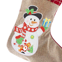 Load image into Gallery viewer, 2 x Diamond Painting Christmas Stockings DIY Xmas Mosaic Making Kit
