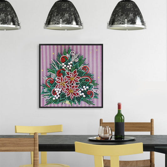 Diamond Painting - Full Special -  Painted Christmas Tree on Paper (30*30cm)