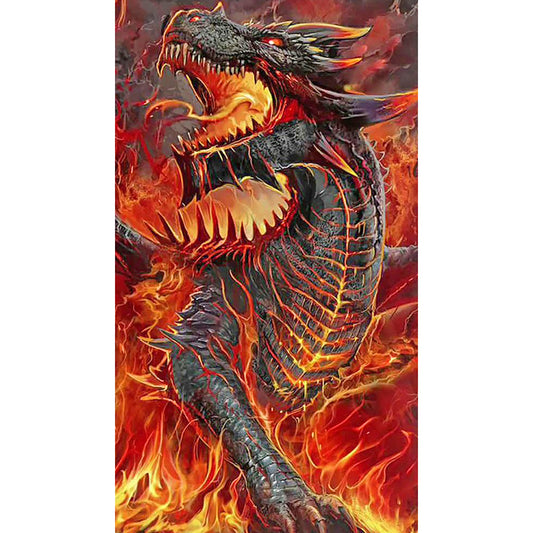 Diamond Painting - Full Round - flame (40*70CM)