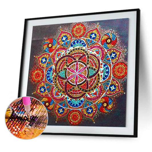 Diamond Painting - Partial Special Shaped - Resin (30*30cm)