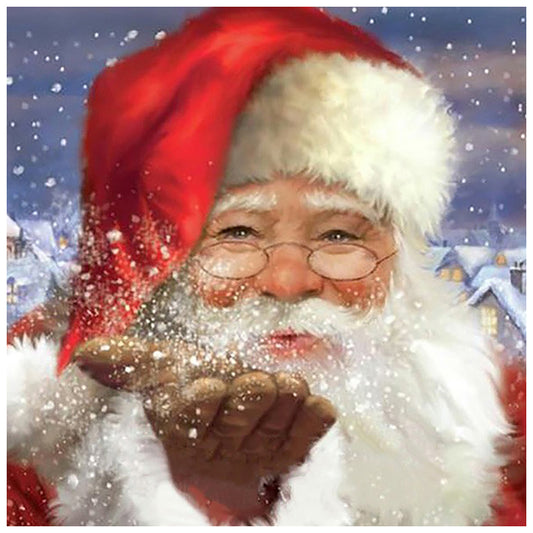 Diamond Painting - Full Round - Santa Claus (30*30cm)
