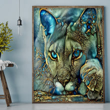 Load image into Gallery viewer, Diamond Painting - Full Round - Cougar (30*40CM)
