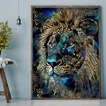 Load image into Gallery viewer, Diamond Painting - Full Round - Lion (30*40CM)
