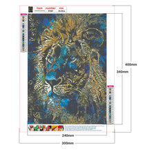Load image into Gallery viewer, Diamond Painting - Full Round - Lion (30*40CM)
