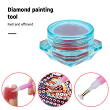 Load image into Gallery viewer, Diamond Painting Kit Glue Clay with Box Point Drill Beads Pen Mud Blue
