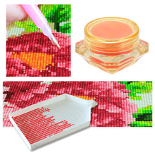 Load image into Gallery viewer, Diamond Painting Kit Glue Clay with Box Point Drill Beads Pen Mud Yellow
