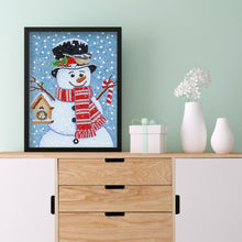 Load image into Gallery viewer, Diamond Painting - Partial Crystal - snowman (30*40cm)
