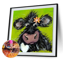Load image into Gallery viewer, Diamond Painting - Full Round - Black calf (30*30CM)
