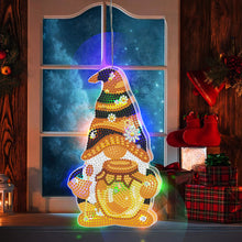 Load image into Gallery viewer, LED Night Hanging Light Goblin Diamond Painting Lamp Christmas Ornaments
